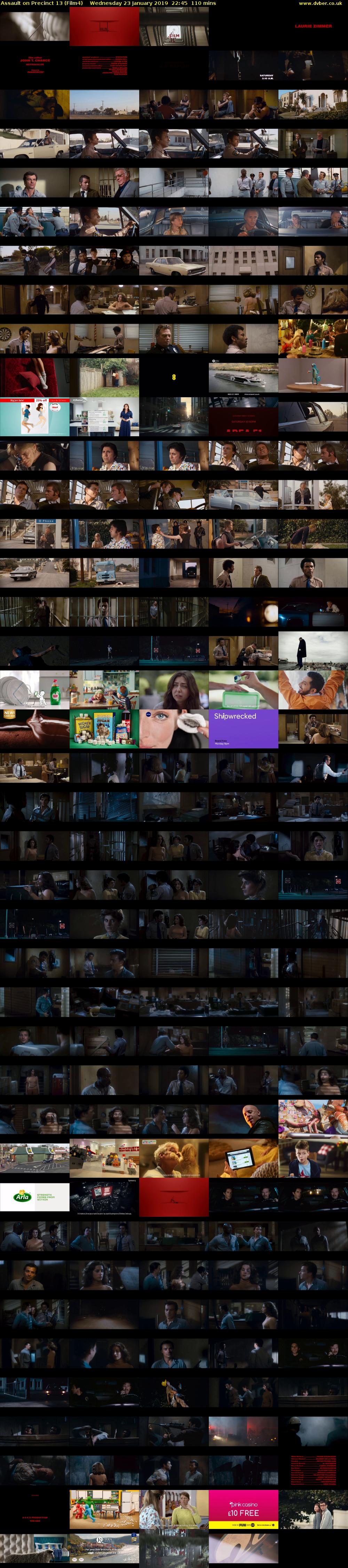 Assault on Precinct 13 (Film4) Wednesday 23 January 2019 22:45 - 00:35