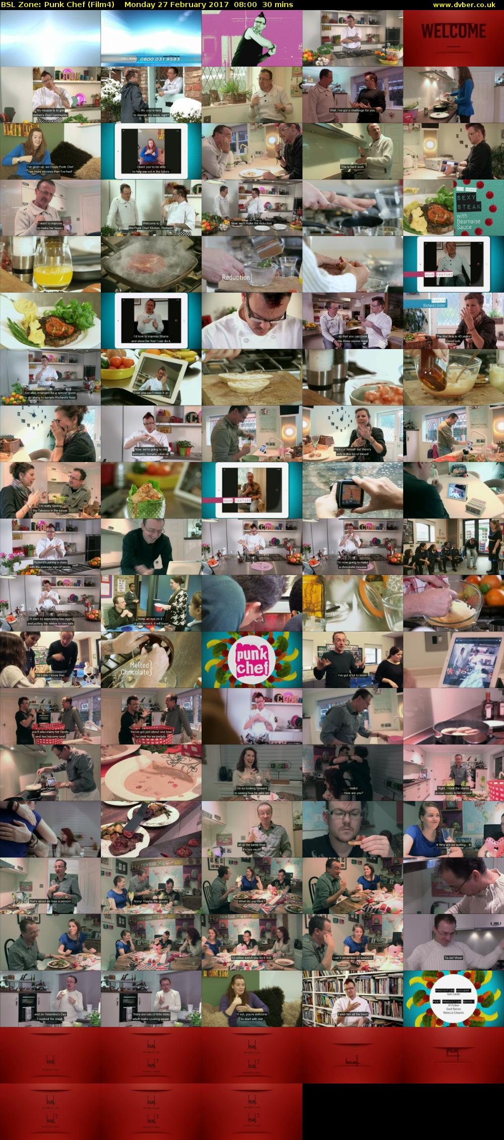 BSL Zone: Punk Chef (Film4) Monday 27 February 2017 08:00 - 08:30