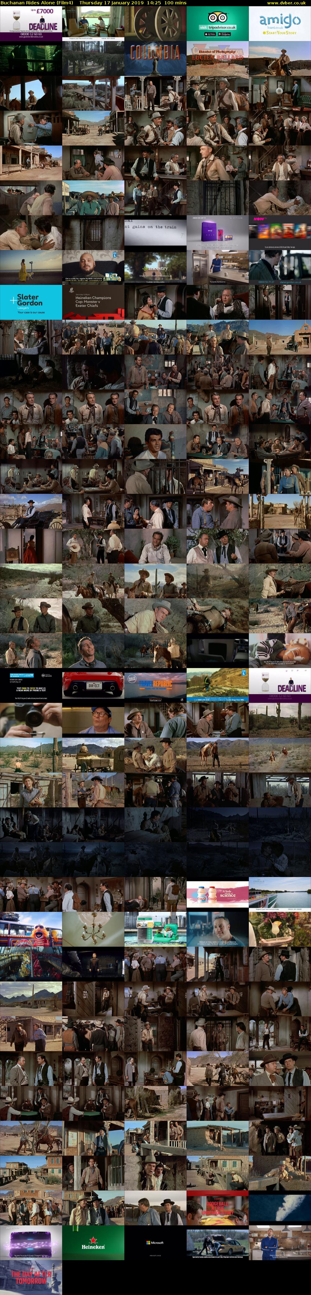 Buchanan Rides Alone (Film4) Thursday 17 January 2019 14:25 - 16:05