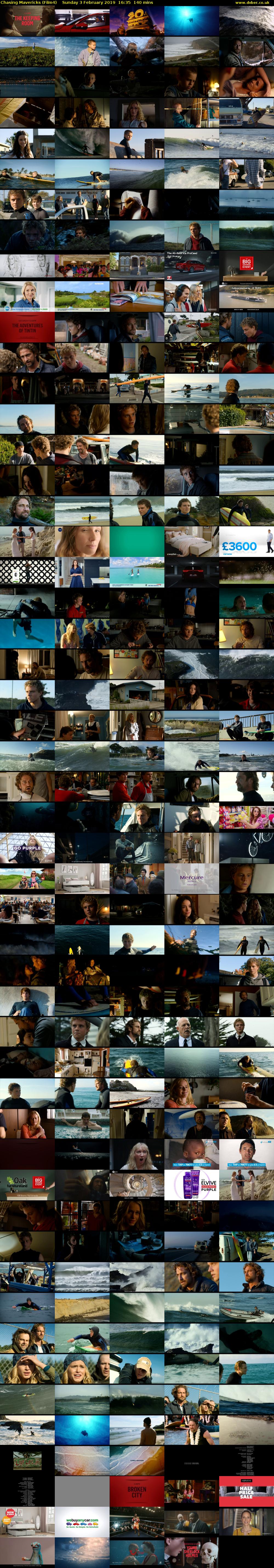 Chasing Mavericks (Film4) Sunday 3 February 2019 16:35 - 18:55