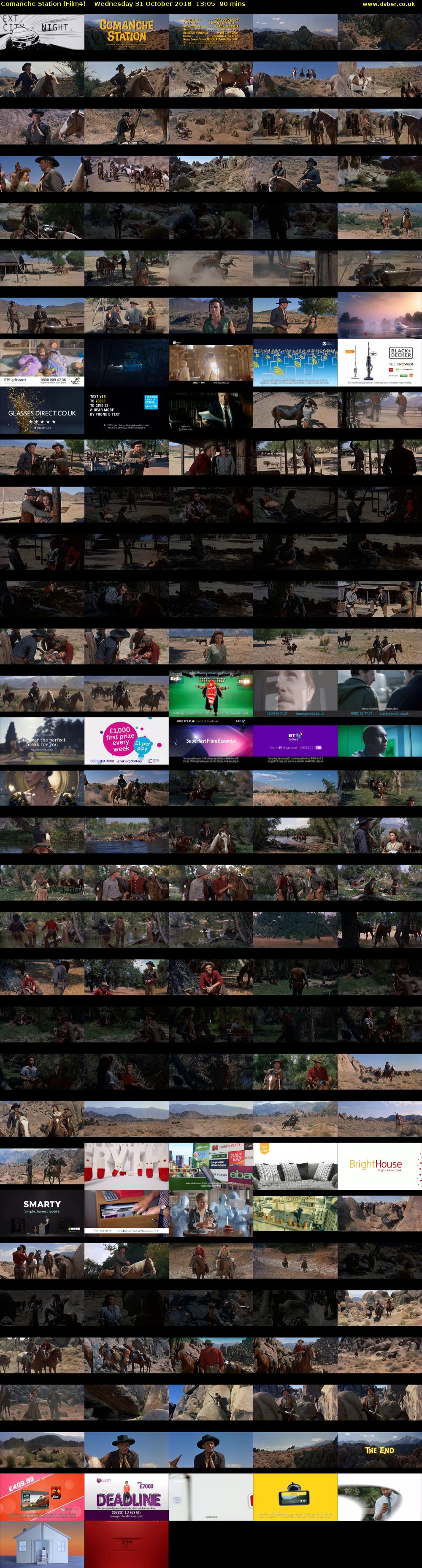 Comanche Station (Film4) Wednesday 31 October 2018 13:05 - 14:35