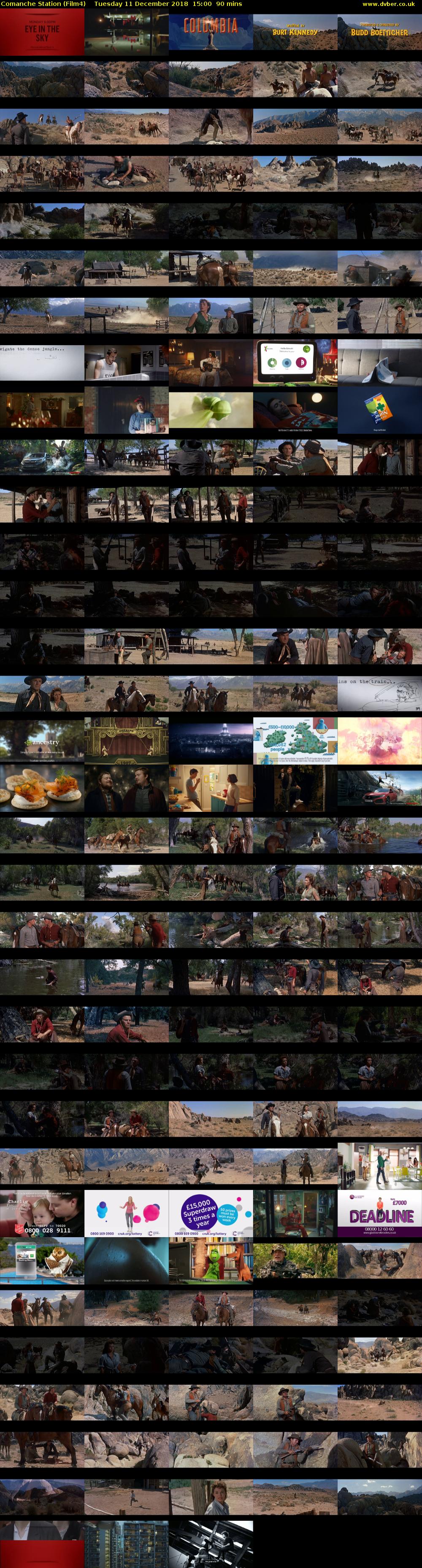 Comanche Station (Film4) Tuesday 11 December 2018 15:00 - 16:30