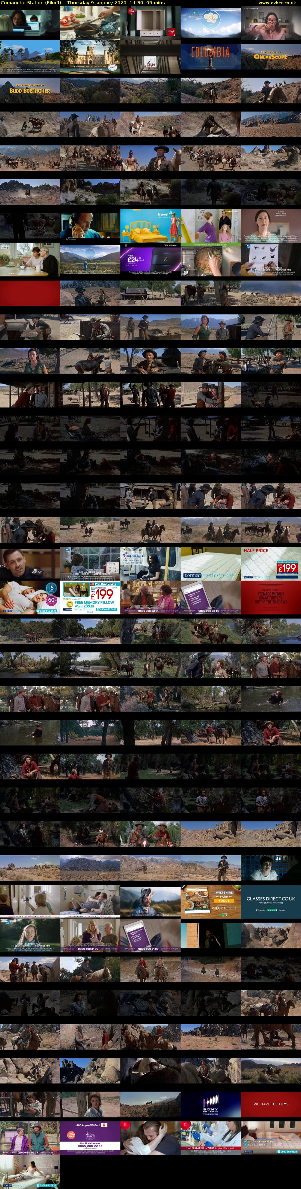 Comanche Station (Film4) Thursday 9 January 2020 14:30 - 16:05