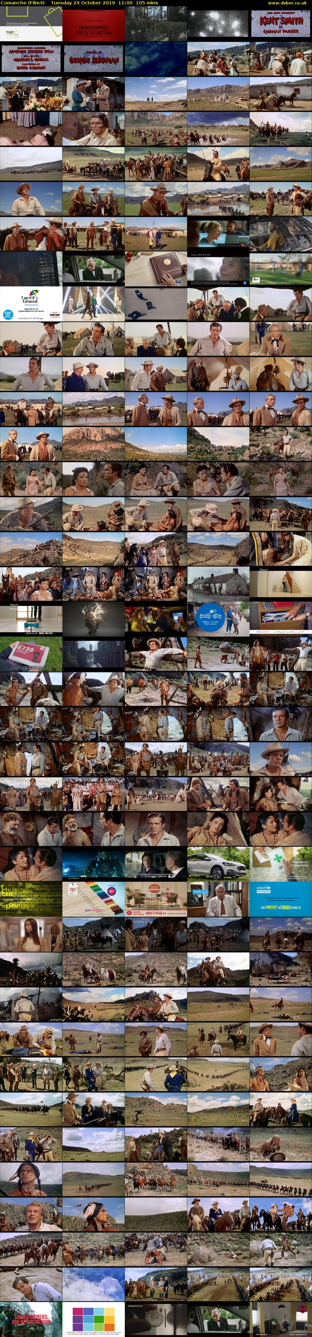 Comanche (Film4) Tuesday 29 October 2019 11:00 - 12:45