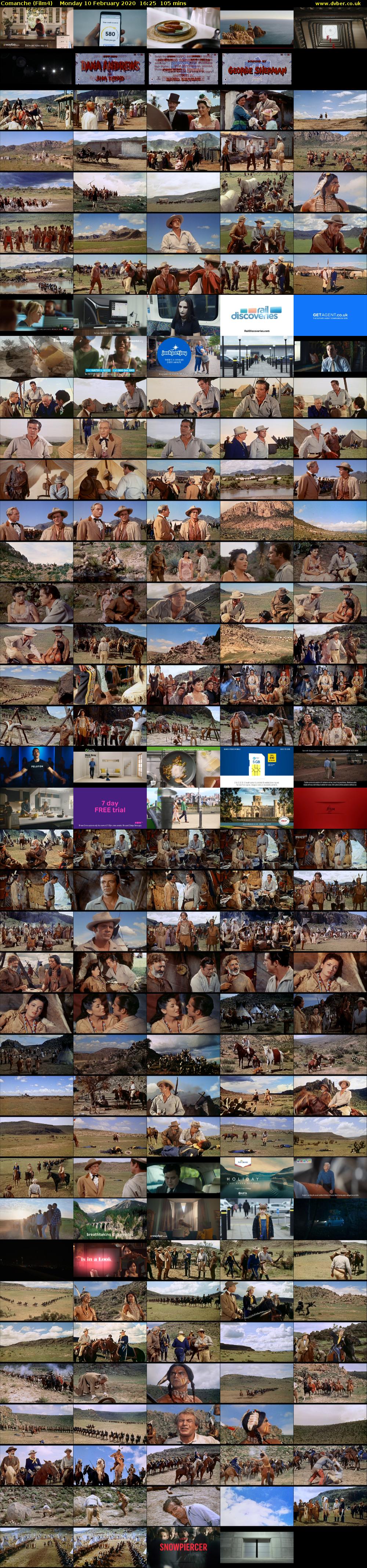 Comanche (Film4) Monday 10 February 2020 16:25 - 18:10