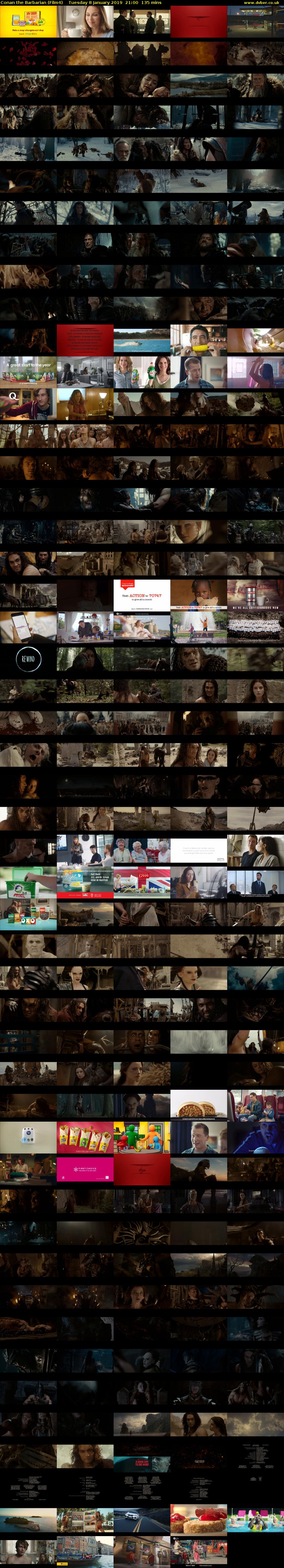 Conan the Barbarian (Film4) Tuesday 8 January 2019 21:00 - 23:15