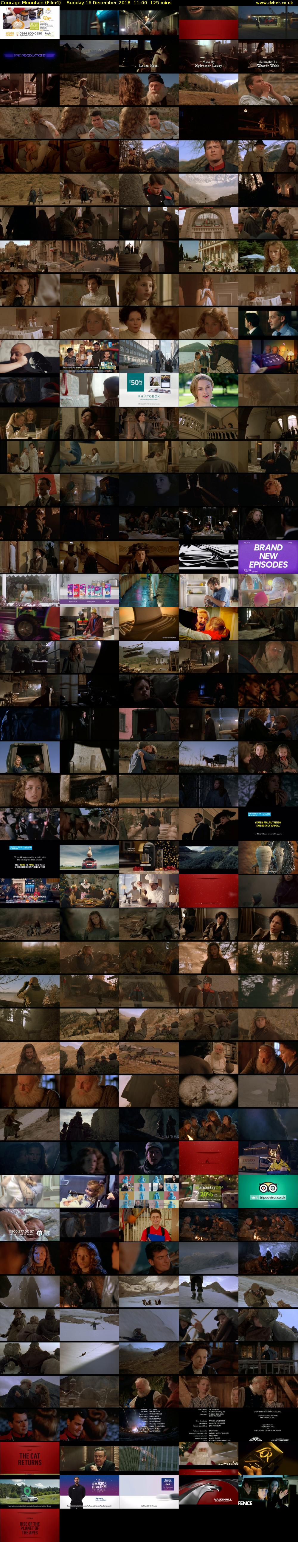 Courage Mountain (Film4) Sunday 16 December 2018 11:00 - 13:05