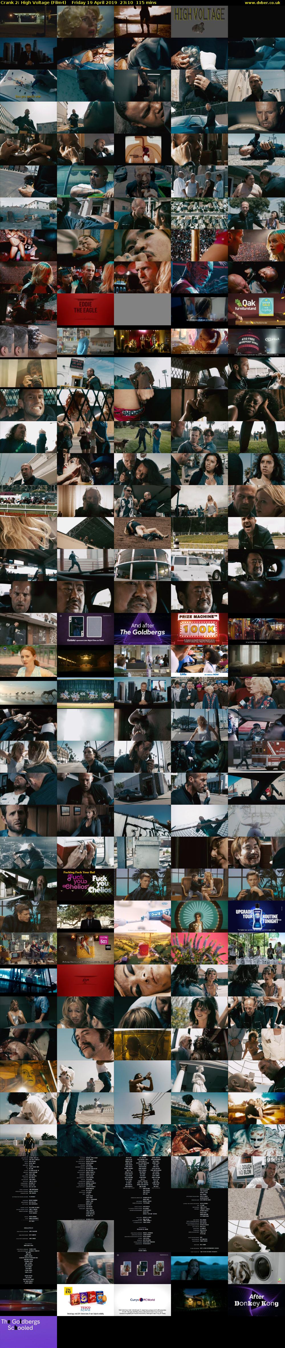 Crank 2: High Voltage (Film4) Friday 19 April 2019 23:10 - 01:05