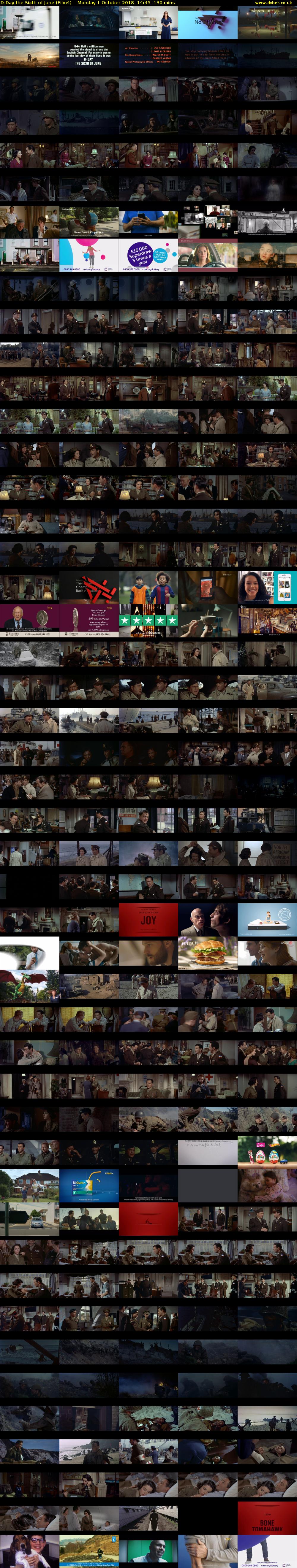 D-Day the Sixth of June (Film4) Monday 1 October 2018 14:45 - 16:55