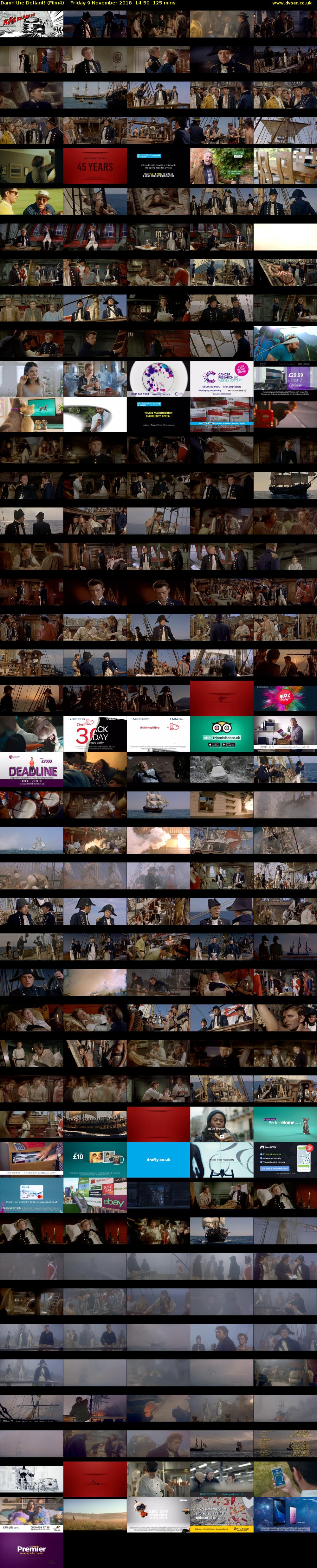 Damn the Defiant! (Film4) Friday 9 November 2018 14:50 - 16:55