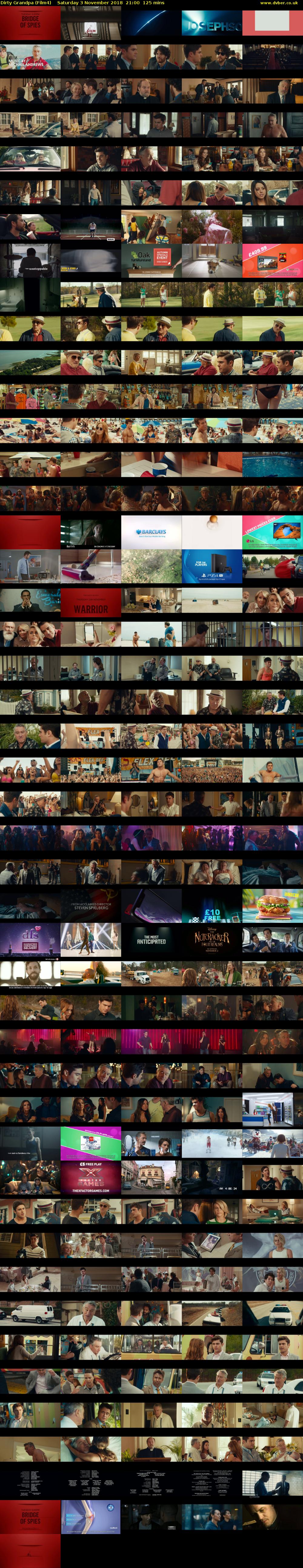 Dirty Grandpa (Film4) Saturday 3 November 2018 21:00 - 23:05