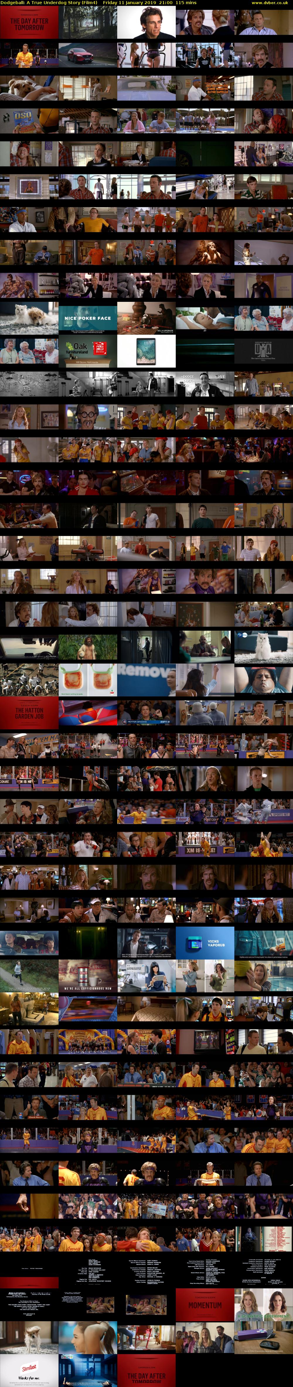 Dodgeball: A True Underdog Story (Film4) Friday 11 January 2019 21:00 - 22:55