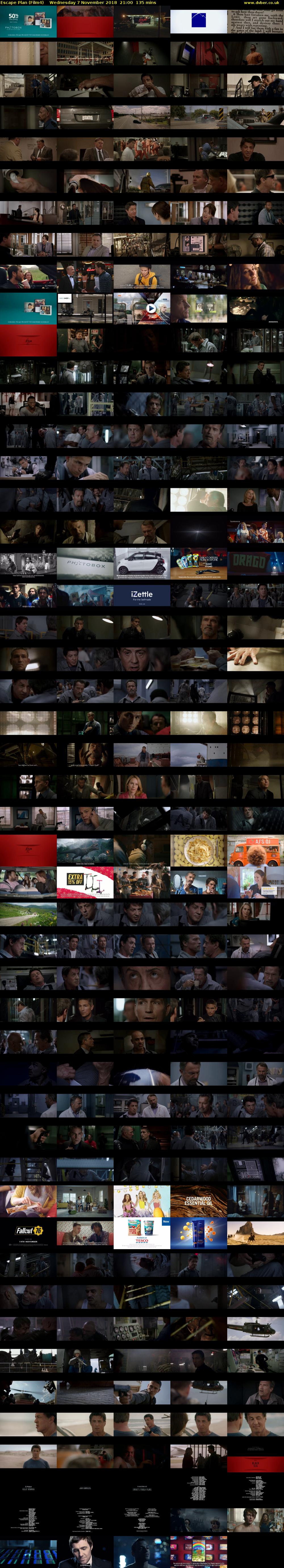 Escape Plan (Film4) Wednesday 7 November 2018 21:00 - 23:15