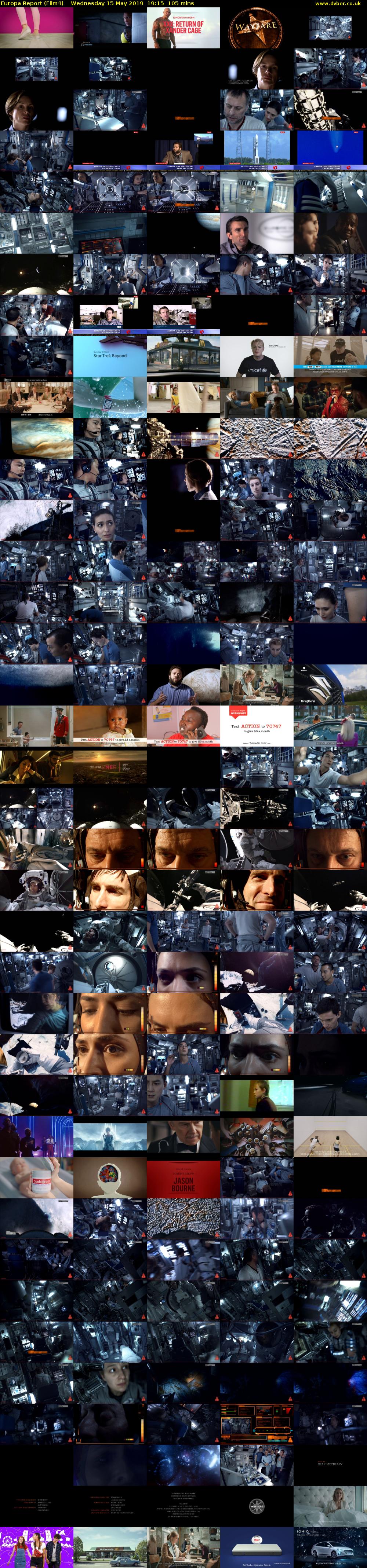 Europa Report (Film4) Wednesday 15 May 2019 19:15 - 21:00