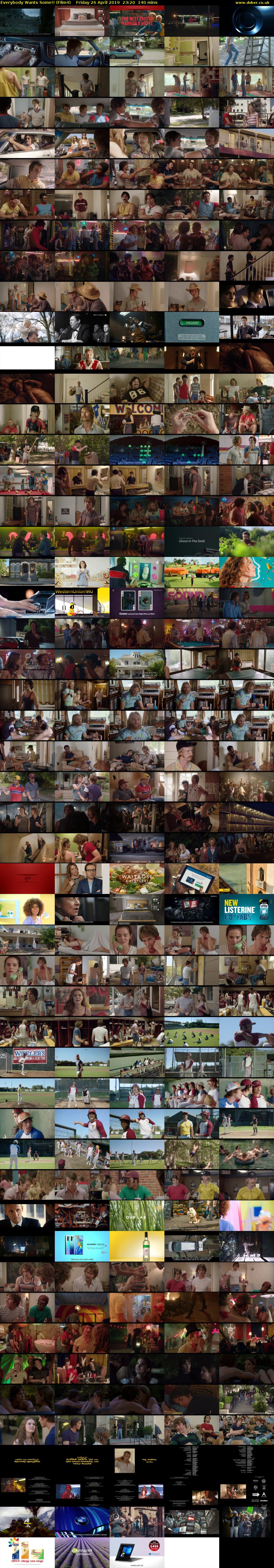 Everybody Wants Some!! (Film4) Friday 26 April 2019 23:20 - 01:40