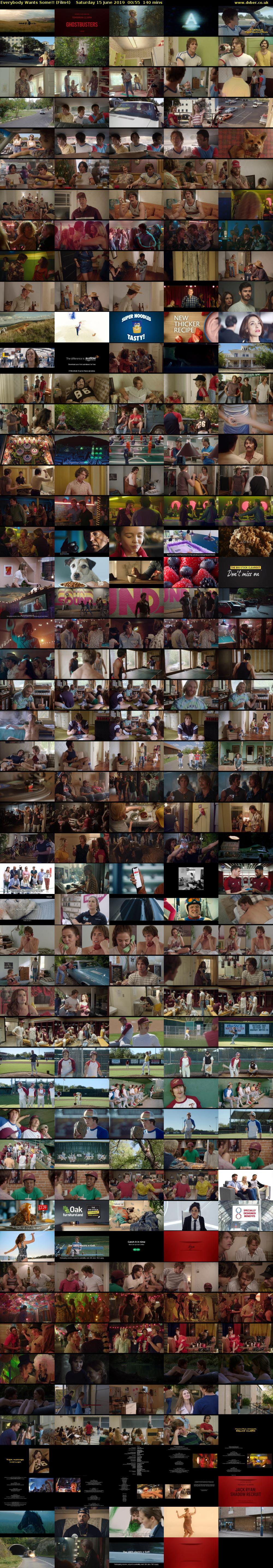 Everybody Wants Some!! (Film4) Saturday 15 June 2019 00:55 - 03:15
