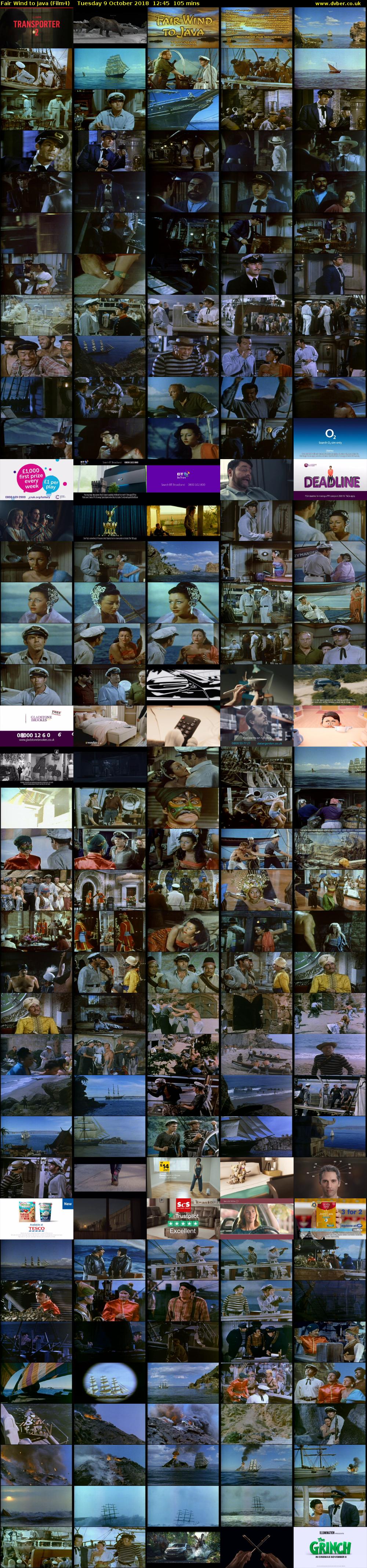 Fair Wind to Java (Film4) Tuesday 9 October 2018 12:45 - 14:30