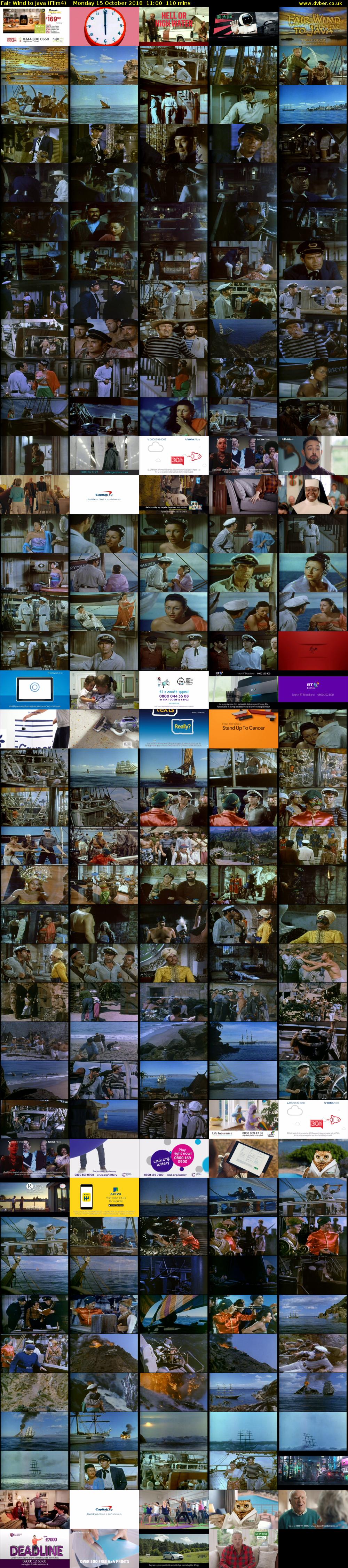 Fair Wind to Java (Film4) Monday 15 October 2018 11:00 - 12:50