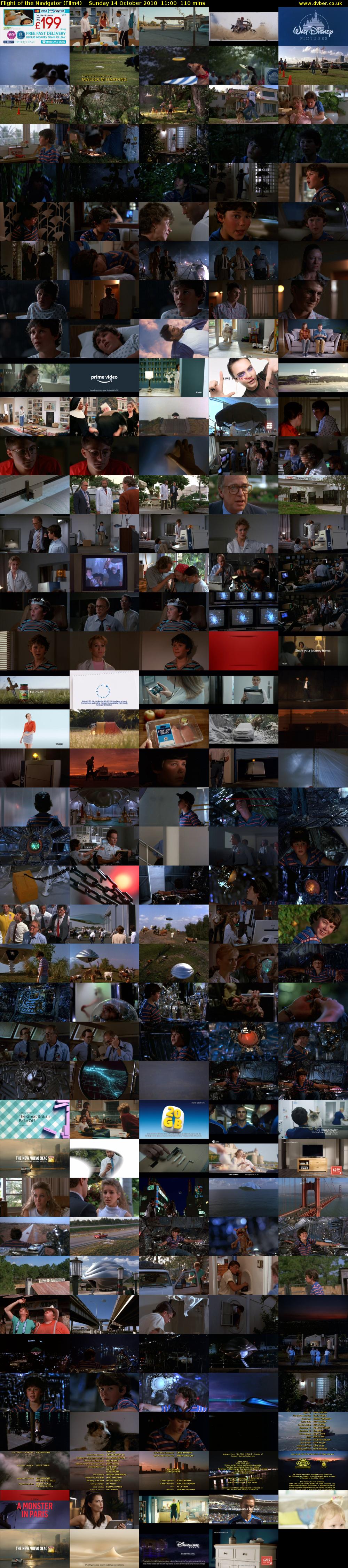 Flight of the Navigator (Film4) Sunday 14 October 2018 11:00 - 12:50