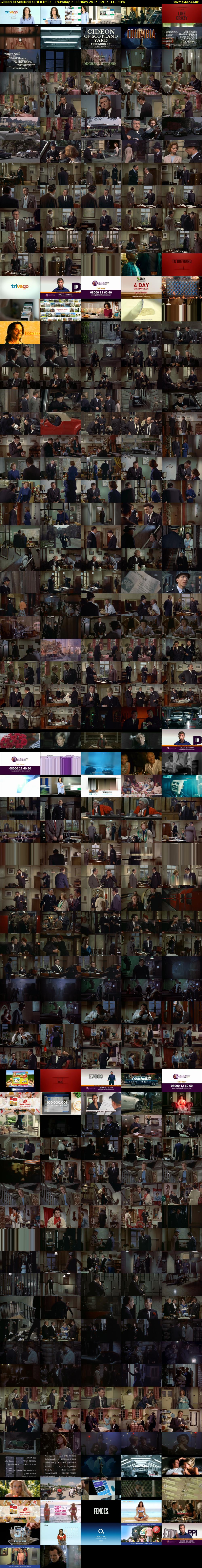 Gideon of Scotland Yard (Film4) Thursday 9 February 2017 12:45 - 14:35