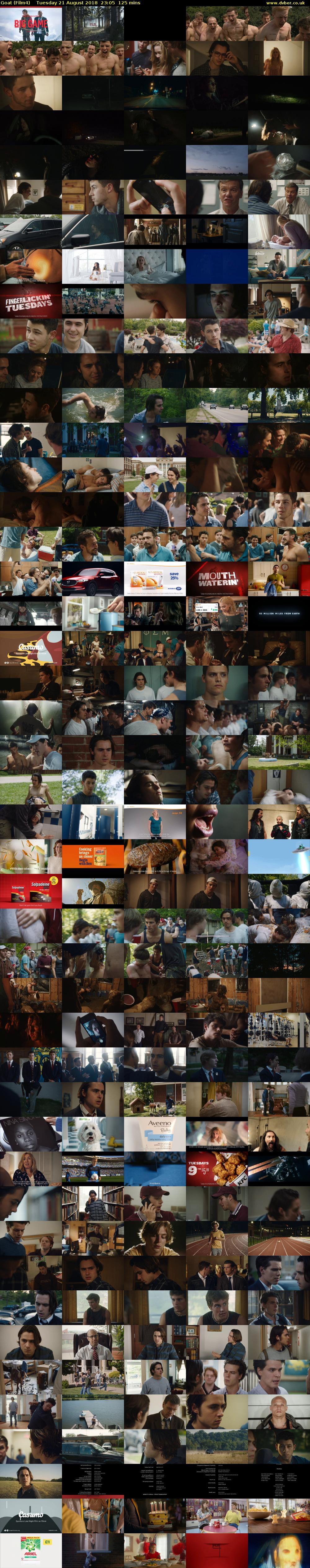 Goat (Film4) Tuesday 21 August 2018 23:05 - 01:10