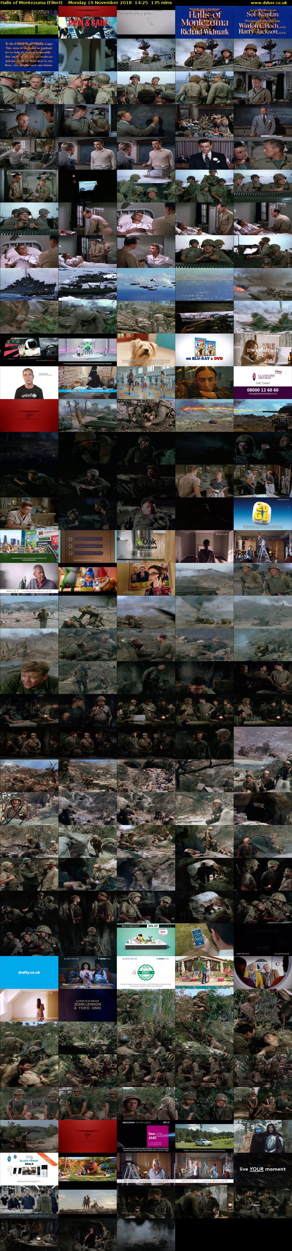 Halls of Montezuma (Film4) Monday 19 November 2018 14:25 - 16:40