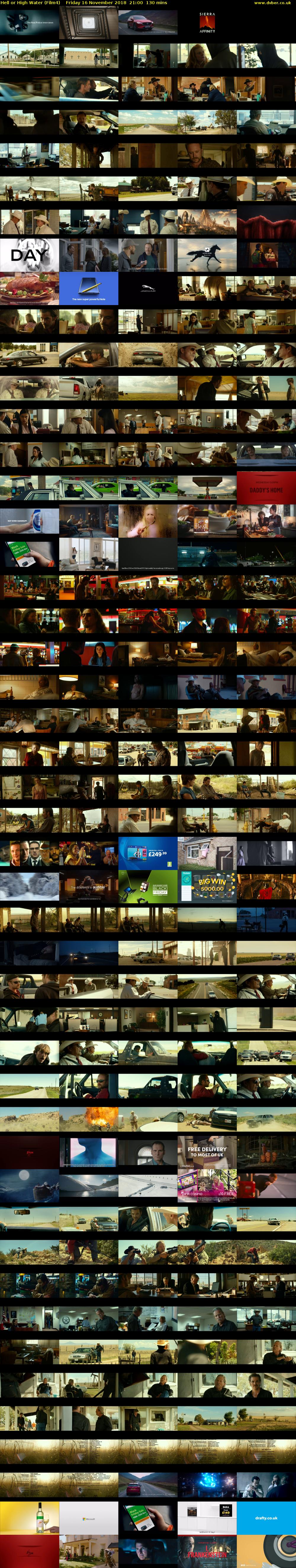 Hell or High Water (Film4) Friday 16 November 2018 21:00 - 23:10