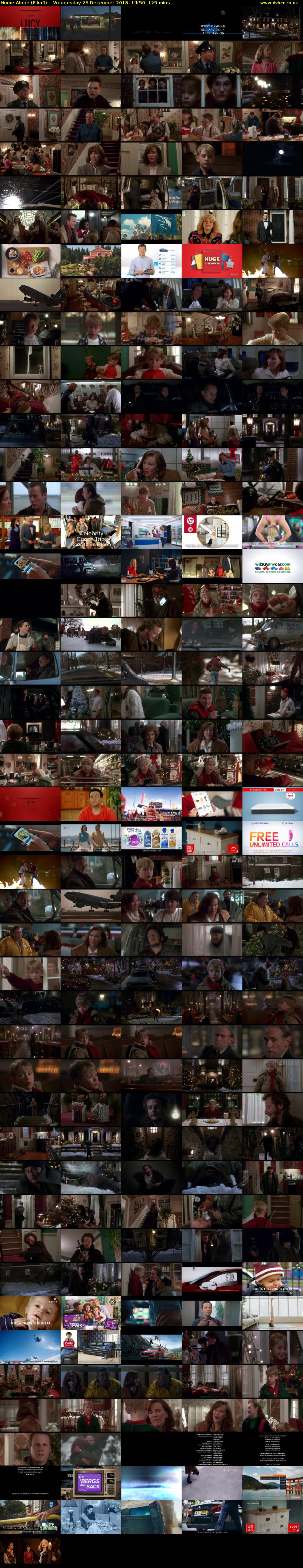 Home Alone (Film4) Wednesday 26 December 2018 14:50 - 16:55