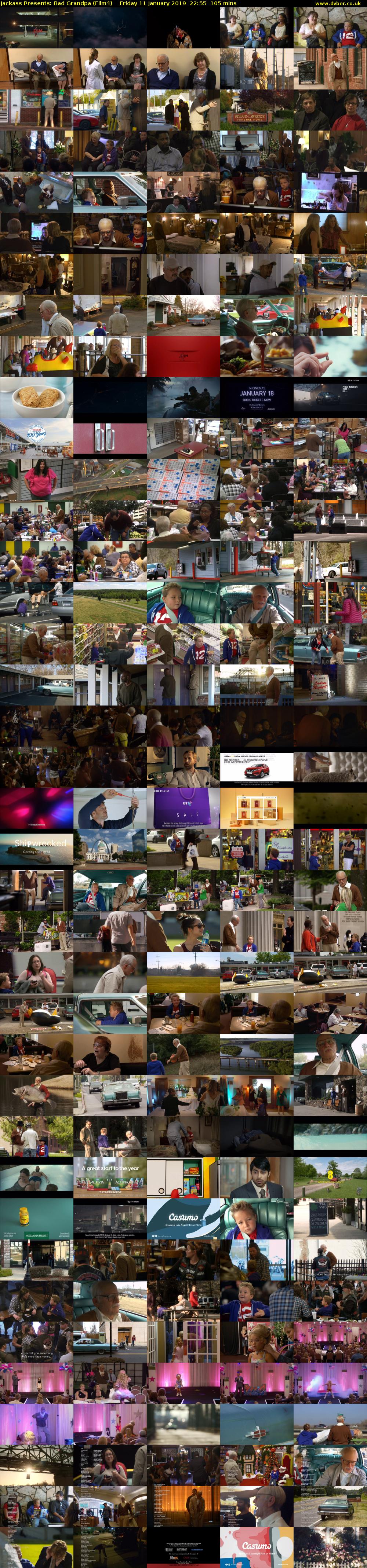 Jackass Presents: Bad Grandpa (Film4) Friday 11 January 2019 22:55 - 00:40