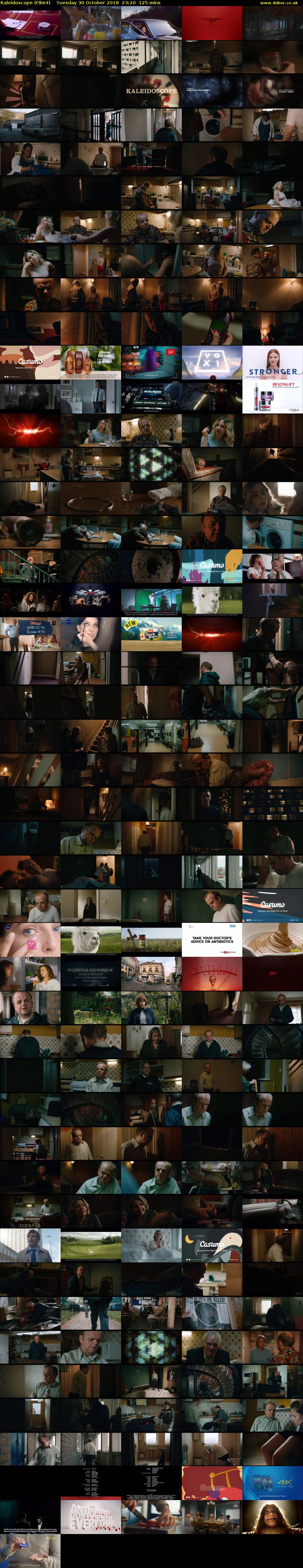 Kaleidoscope (Film4) Tuesday 30 October 2018 23:20 - 01:25