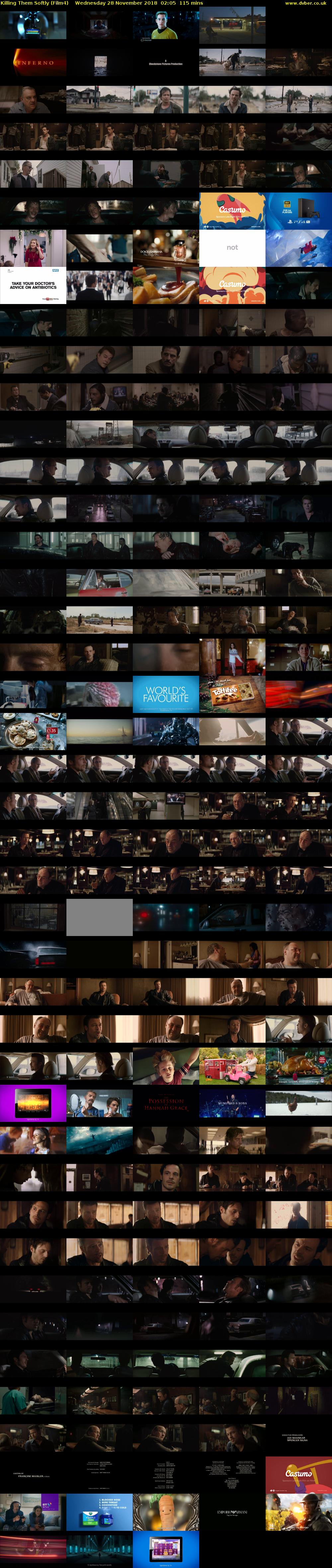 Killing Them Softly (Film4) Wednesday 28 November 2018 02:05 - 04:00