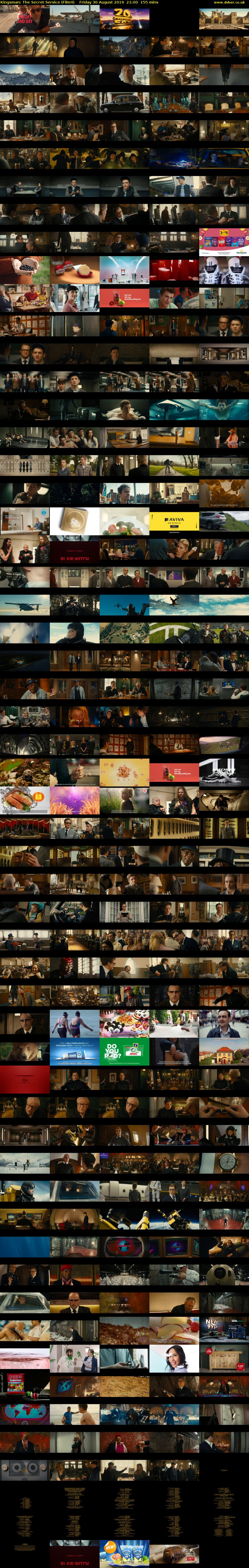Kingsman: The Secret Service (Film4) Friday 30 August 2019 21:00 - 23:35