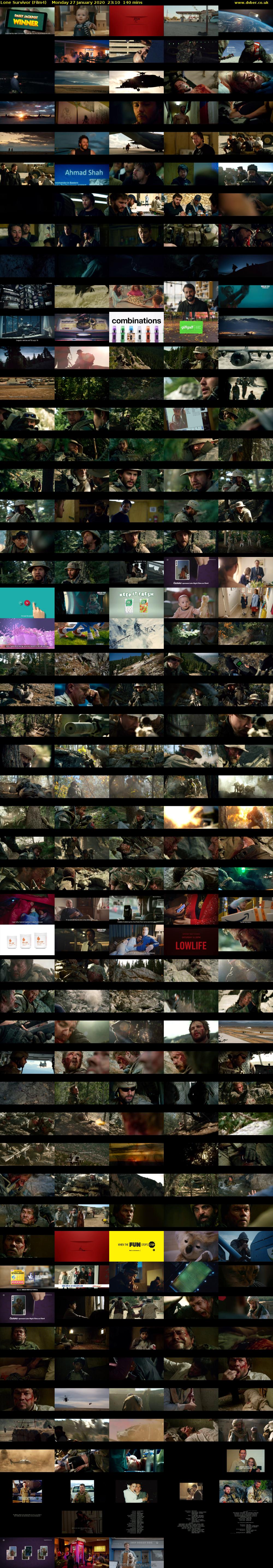 Lone Survivor (Film4) Monday 27 January 2020 23:10 - 01:30