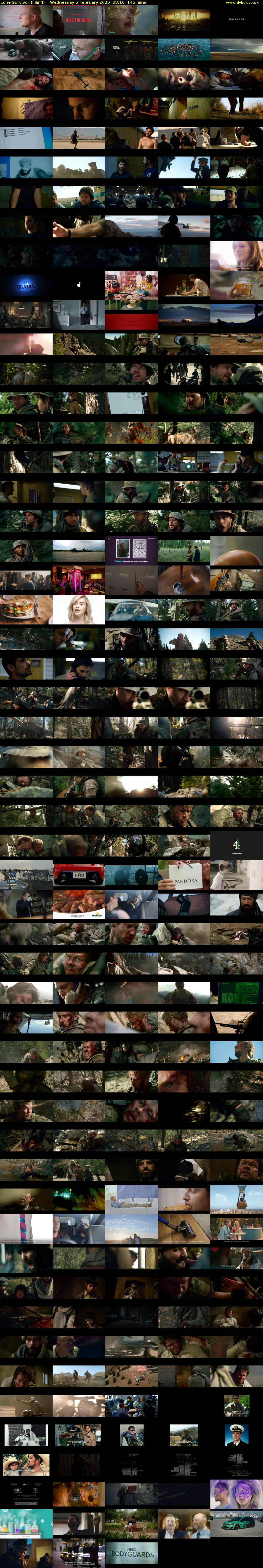 Lone Survivor (Film4) Wednesday 5 February 2020 23:10 - 01:35