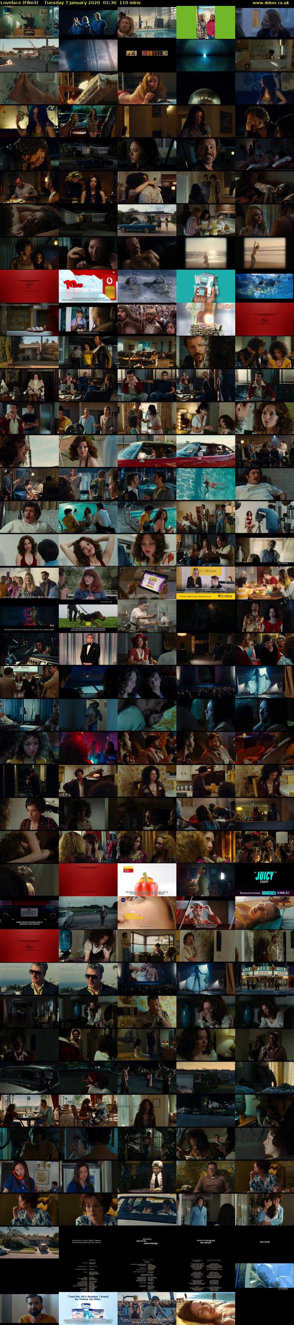 Lovelace (Film4) Tuesday 7 January 2020 01:30 - 03:20