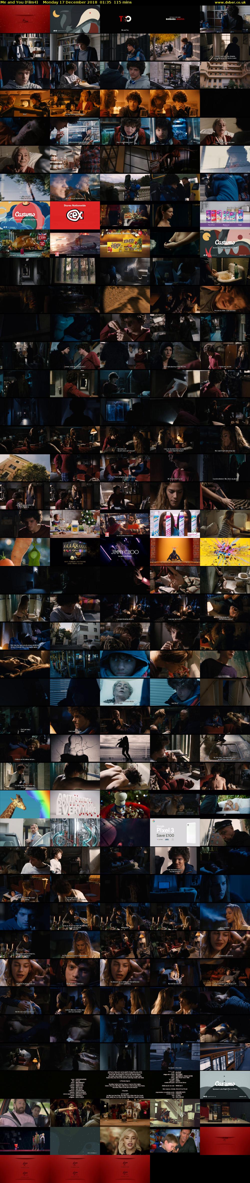 Me and You (Film4) Monday 17 December 2018 01:35 - 03:30