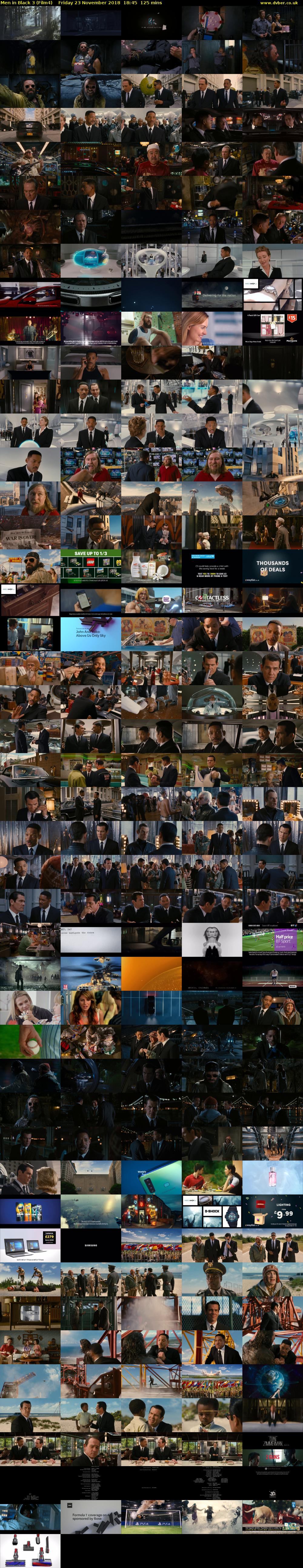 Men in Black 3 (Film4) Friday 23 November 2018 18:45 - 20:50