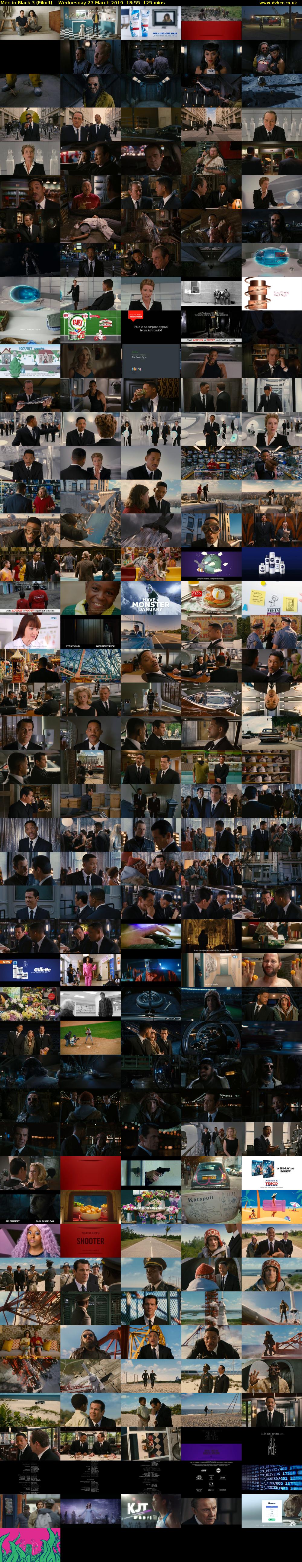 Men in Black 3 (Film4) Wednesday 27 March 2019 18:55 - 21:00