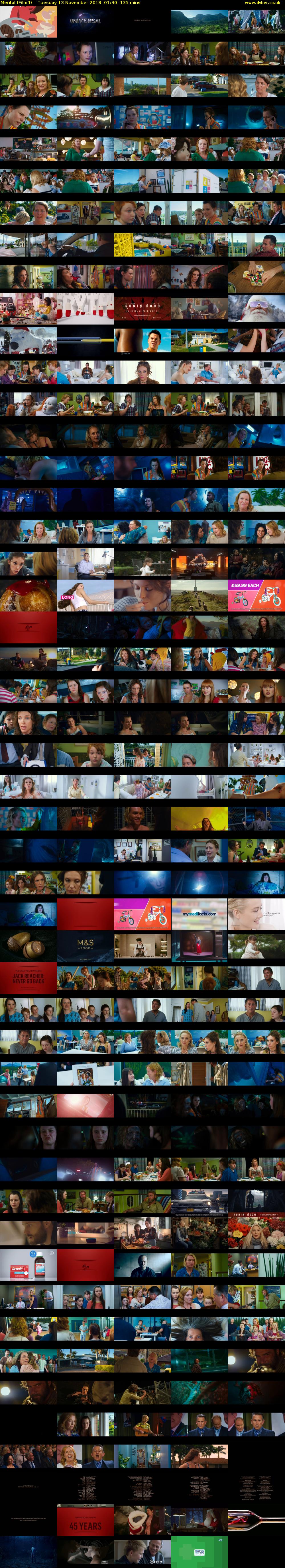 Mental (Film4) Tuesday 13 November 2018 01:30 - 03:45