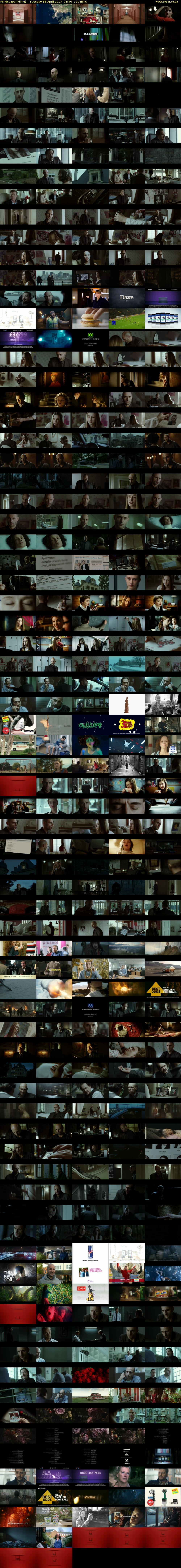 Mindscape (Film4) Tuesday 18 April 2017 01:40 - 03:40