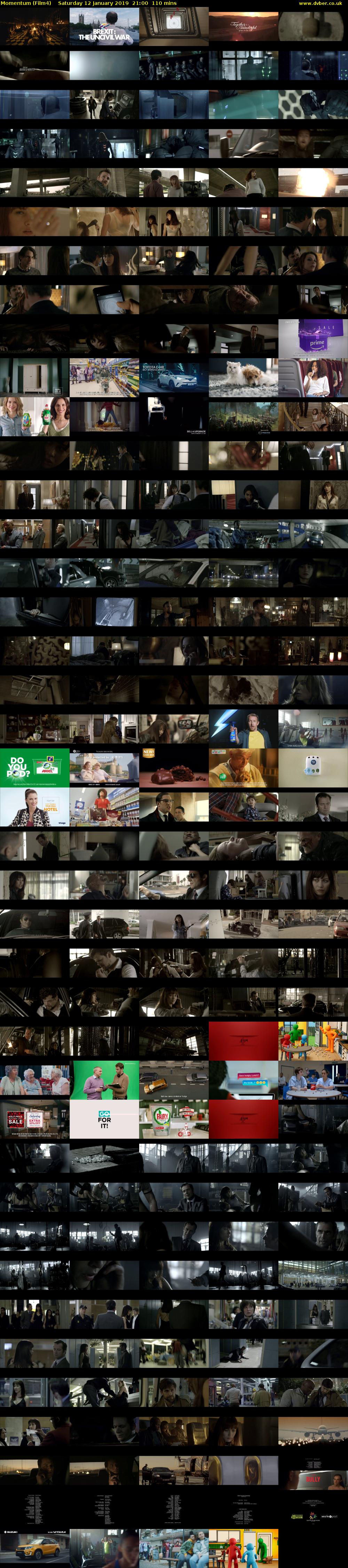 Momentum (Film4) Saturday 12 January 2019 21:00 - 22:50