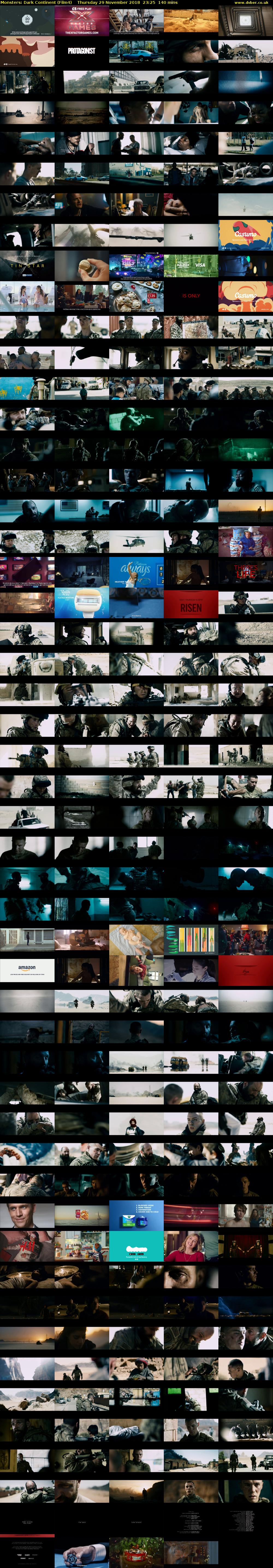 Monsters: Dark Continent (Film4) Thursday 29 November 2018 23:25 - 01:45