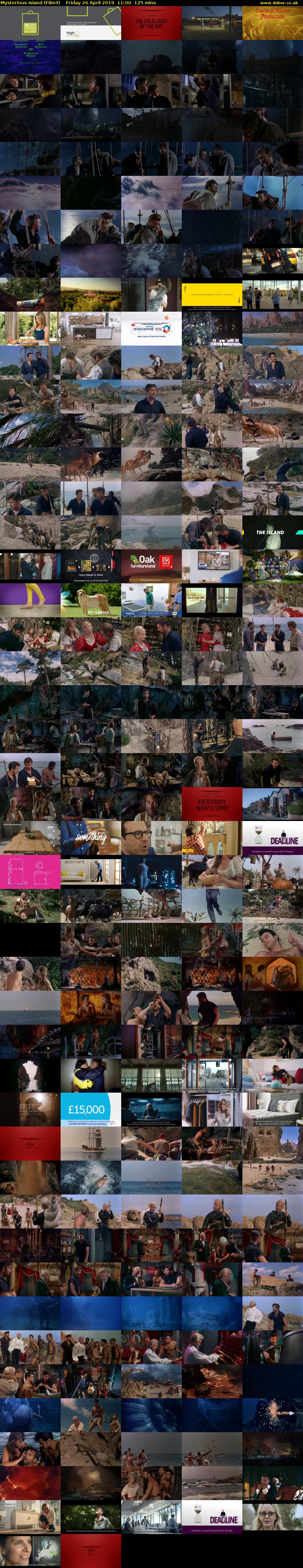 Mysterious Island (Film4) Friday 26 April 2019 11:00 - 13:05