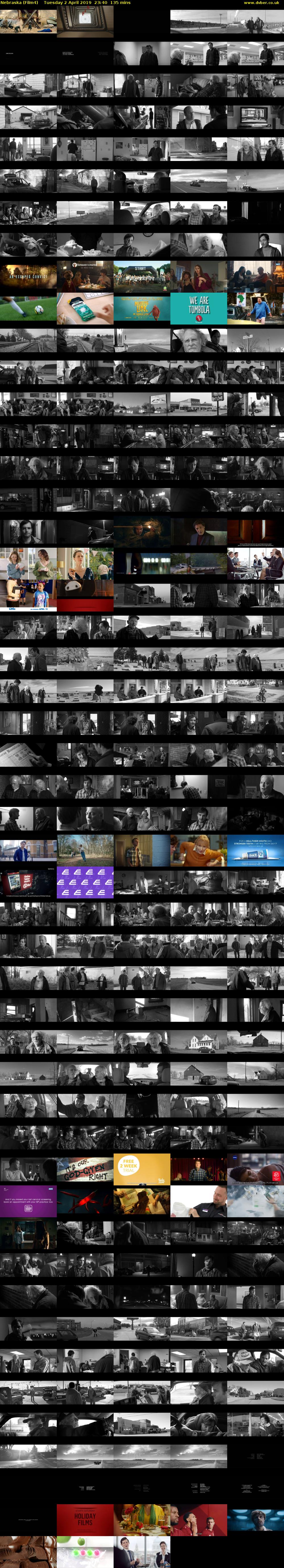 Nebraska (Film4) Tuesday 2 April 2019 23:40 - 01:55