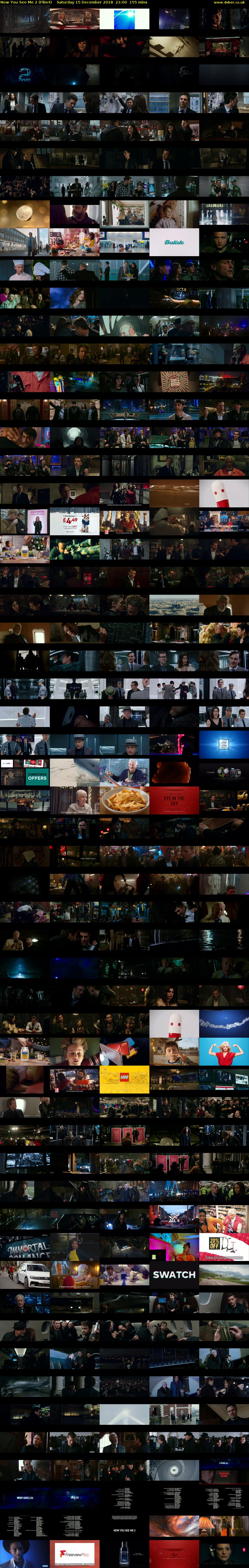 Now You See Me 2 (Film4) Saturday 15 December 2018 21:00 - 23:35