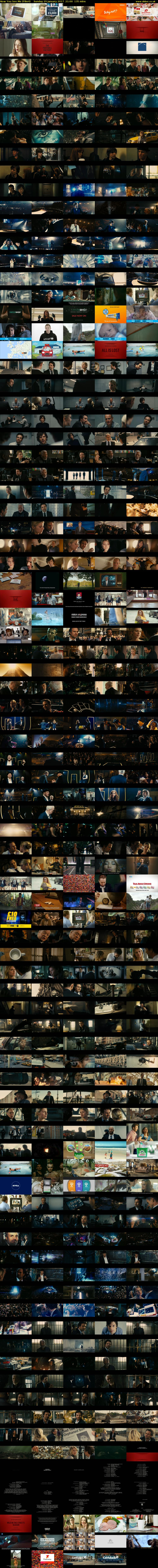 Now You See Me (Film4) Sunday 29 January 2017 21:00 - 23:15