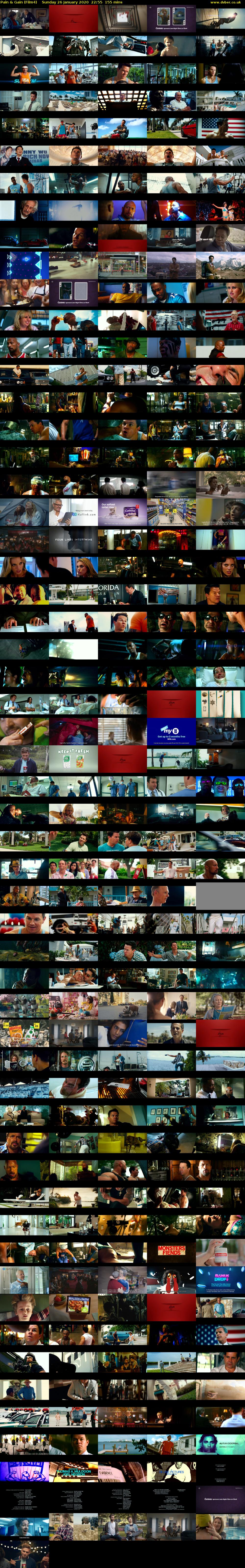 Pain & Gain (Film4) Sunday 26 January 2020 22:55 - 01:30