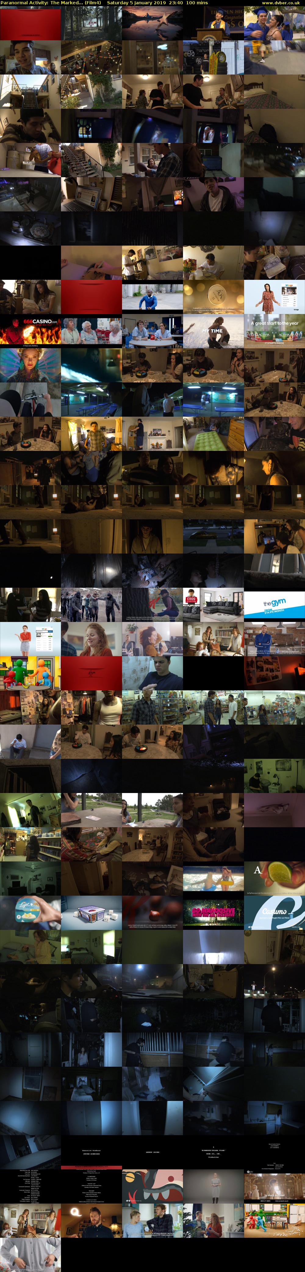 Paranormal Activity: The Marked... (Film4) Saturday 5 January 2019 23:40 - 01:20