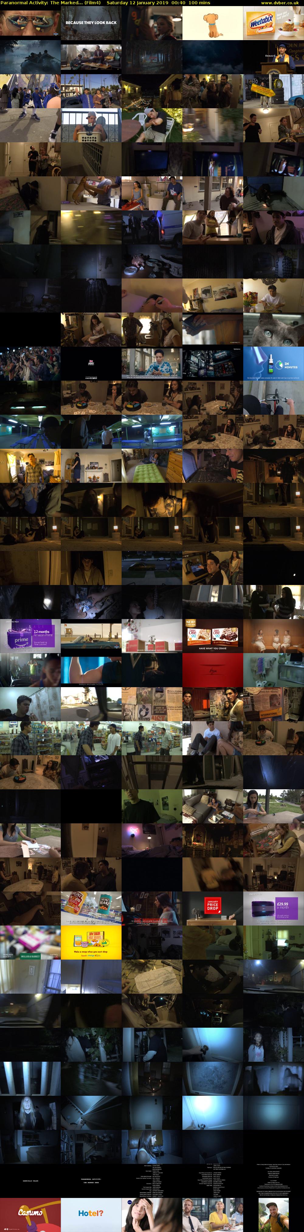 Paranormal Activity: The Marked... (Film4) Saturday 12 January 2019 00:40 - 02:20