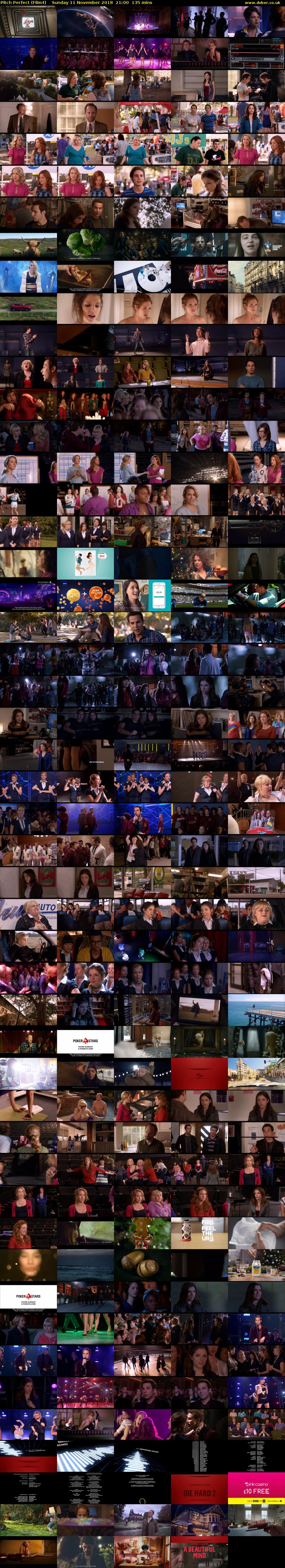 Pitch Perfect (Film4) Sunday 11 November 2018 21:00 - 23:15